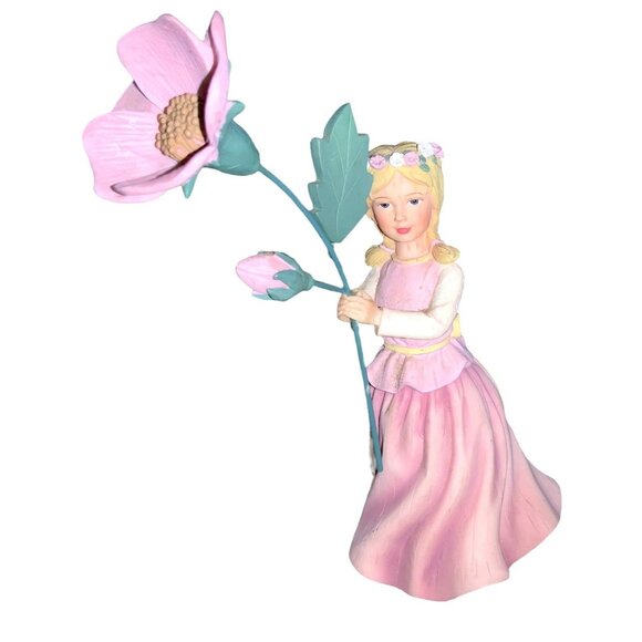 Wildflower Angel -Wild Roses for Happiness Figurine - Picture 1 of 12